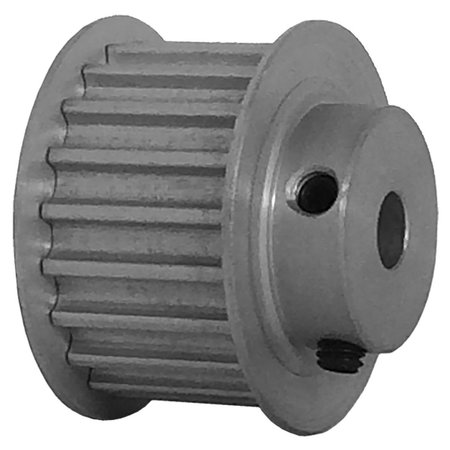 B B MANUFACTURING 20-5M15-6FA3, Timing Pulley, Aluminum, Clear Anodized 20-5M15-6FA3